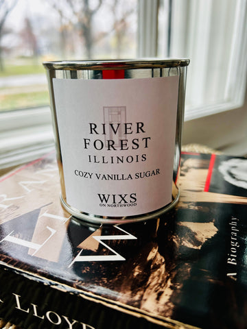 River Forest candle