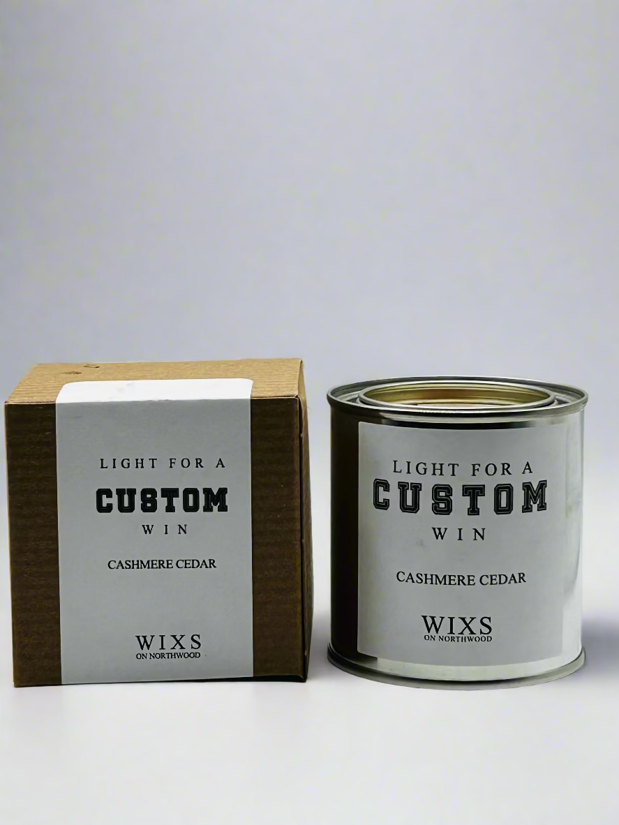Sports Win CUSTOM candle