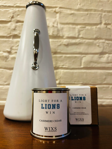 Lions candle